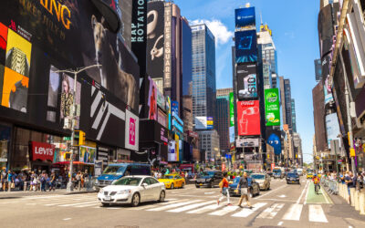 ニューヨーク市のテック企業集積と地域特性：タイムズスクエア