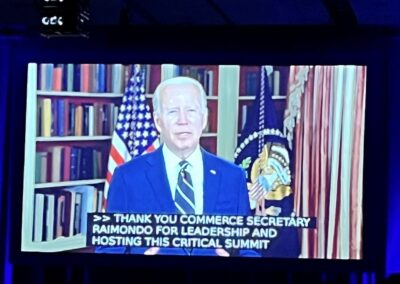 ジョー・バイデン大統領の歓迎ビデオメッセージ