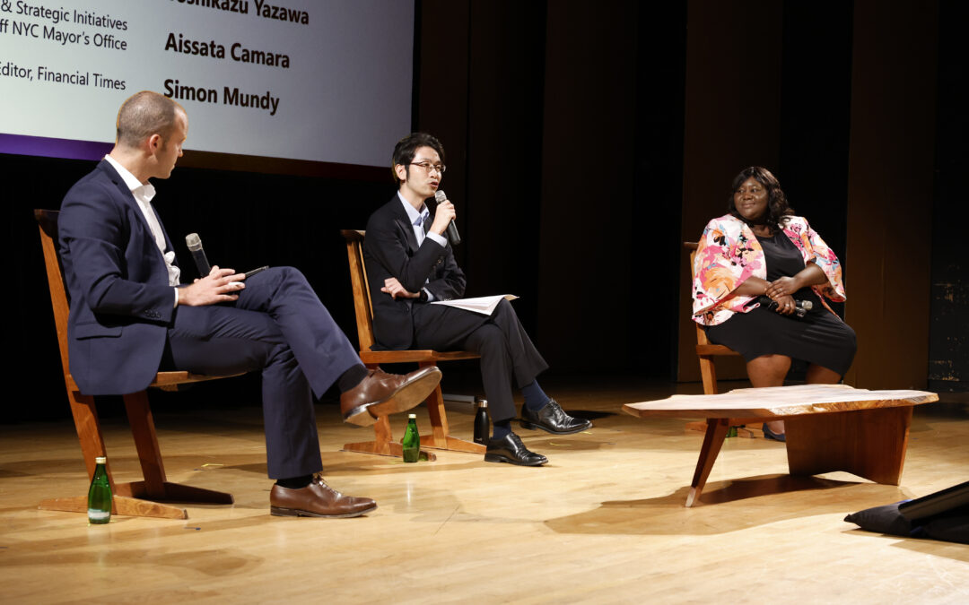 日経SDGsフェスティバル in NYCで都市のイニシアティブを議論しました