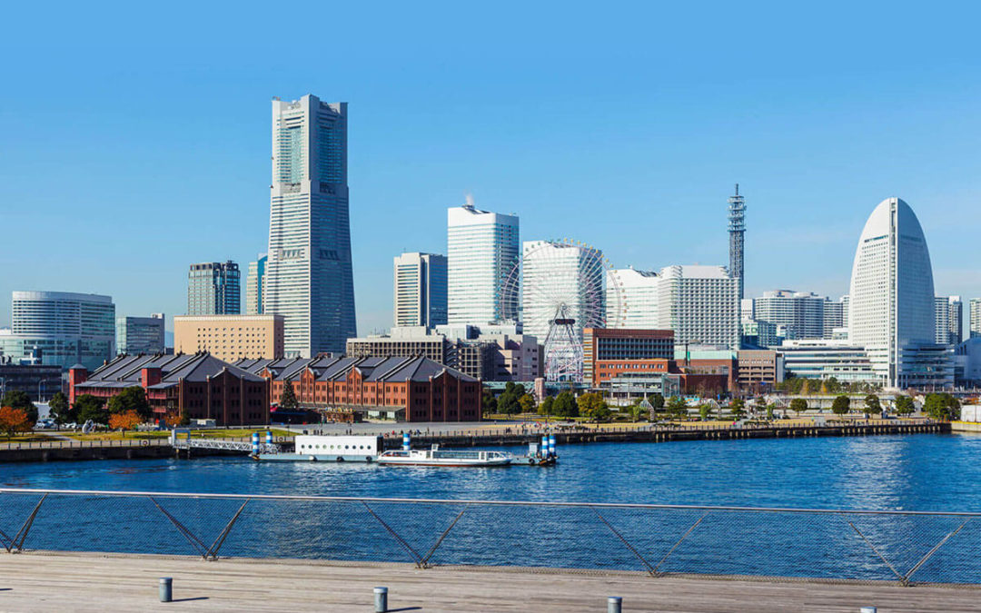 Yokohama skyline from osanbashi pier RELIPA