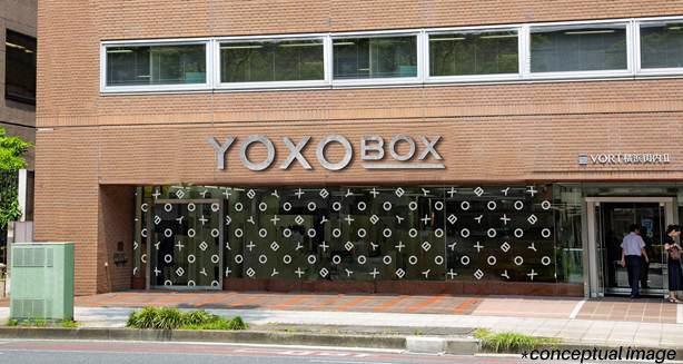 YOXO BOX Yokohama front design concept