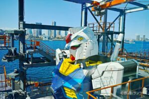 Gundam giant robot Japan Yokohama