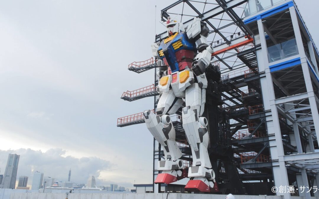 The giant moving Gundam in Yokohama will now be around until 2024!