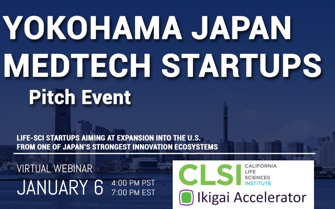 Yokohama Japan MedTech Startups Pitch Event