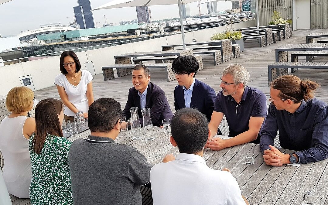 IUC delegation from Yokohama visits Frankfurt Energy Department