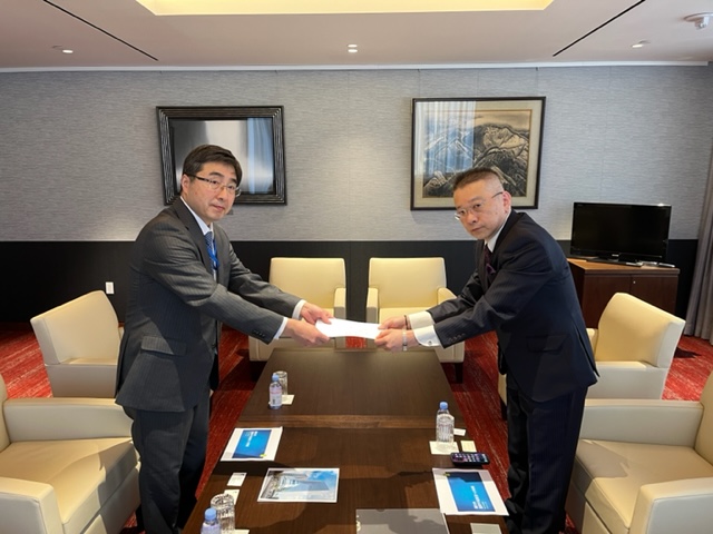 Ken Akaoka City of Yokohama Representative to the Americas and H.E. Ambassador Kimihiro Ishikane of the Permanent Mission of Japan to the United Nations local voices