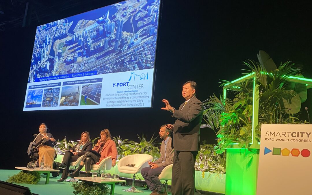 Yokohama introduces Smart City-related Measures & Initiatives for Decarbonization through Public-Private Partnerships at the Smart City Expo World Congress Barcelona