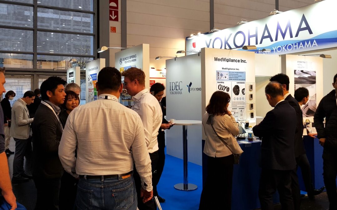 The World’s largest Medical Technology Trade Fair “COMPAMED” was held in Düsseldorf, Germany, and five Companies from Yokohama exhibited their Technologies