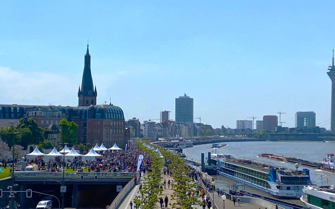 We exhibited at Japan Day in Düsseldorf, Germany