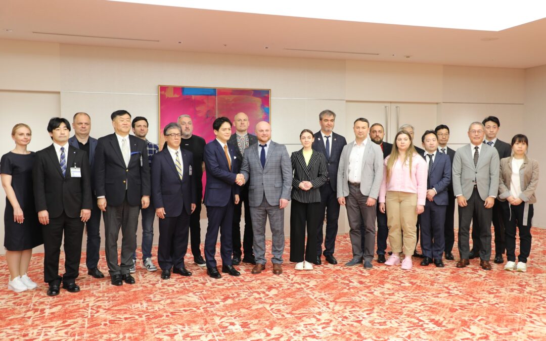 Ukraine delegation visits Yokohama, Japan to discuss local infrastructure