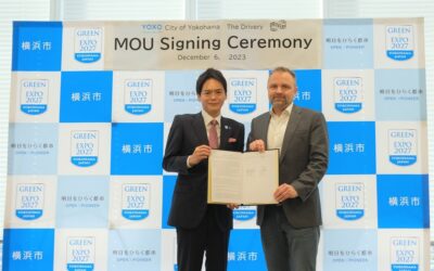 Yokohama City and The Drivery, a German innovation support organisation specialising in the mobility sector, have signed an MOU (Memorandum of Understanding)