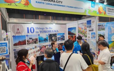 Yokohama City exhibits at the “Visit Japan FIT Fair #16” in Bangkok