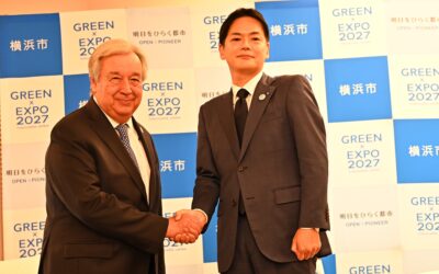 Yokohama Mayor Meets UN Secretary-General Guterres at TICAD9 to Deepen Global Cooperation