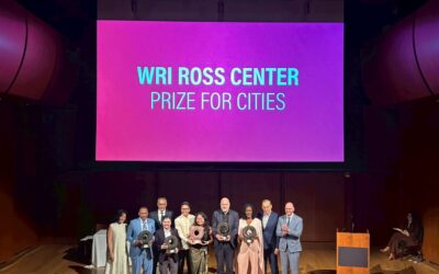 Yokohama Attends WRI Ross Center Prize for Cities Award Ceremony