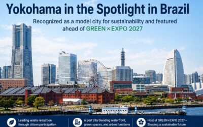 Yokohama Featured in Brazilian Media — Highlighting Sustainability Initiatives Including GREEN×EXPO 2027