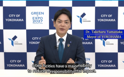 Yokohama Mayor shares circular economy vision at World Urban Forum 13